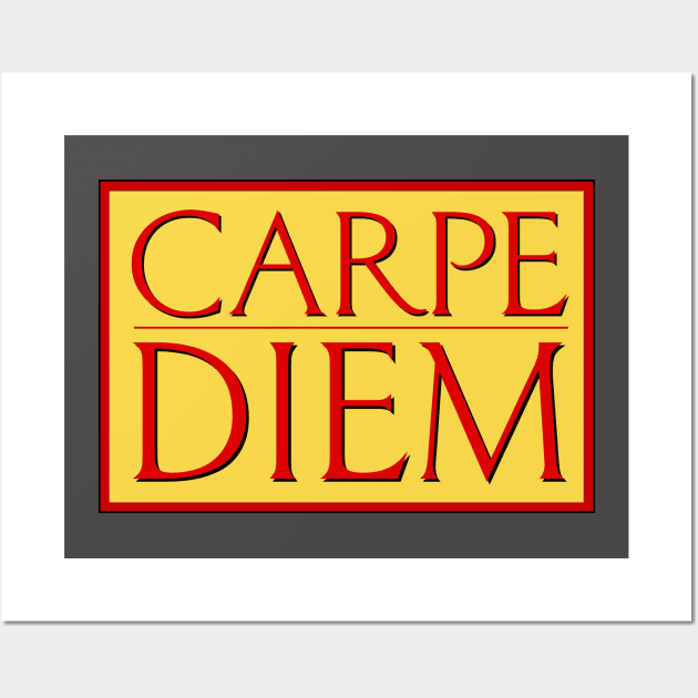 Carpe Diem | Seize The Day | 80s Movie Memories | Awesome 80s Wall Art by JENXTEES